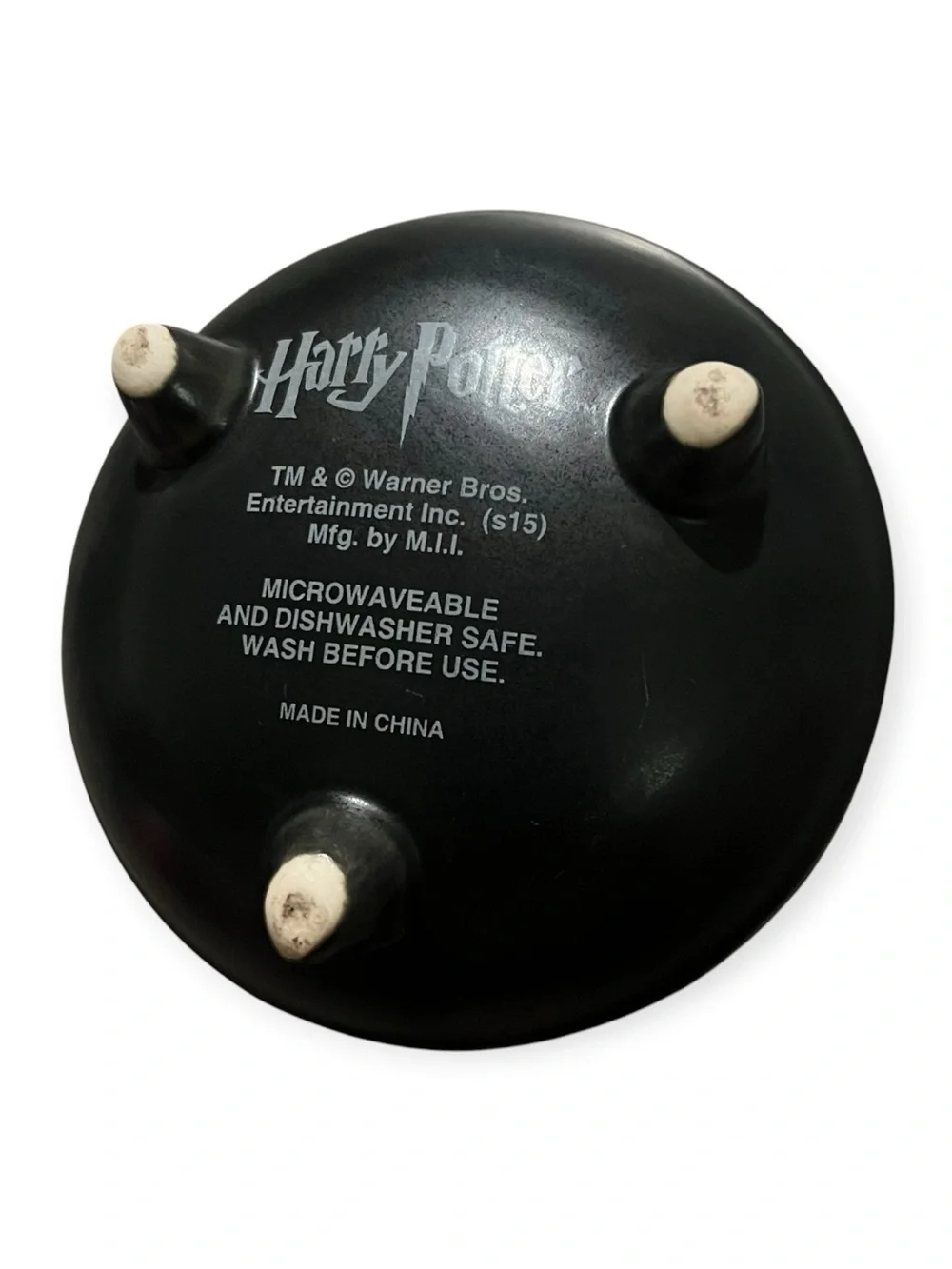 Warner Bros. Harry Potter Matte Black Cauldron Accent